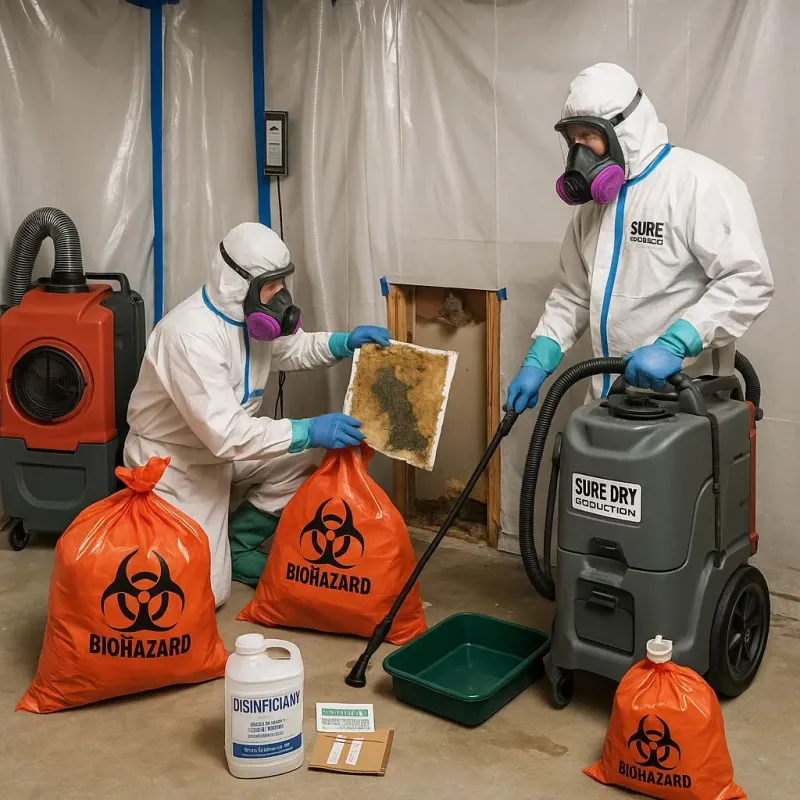 Contaminated Water Handling Protocols process in Cortland West, NY