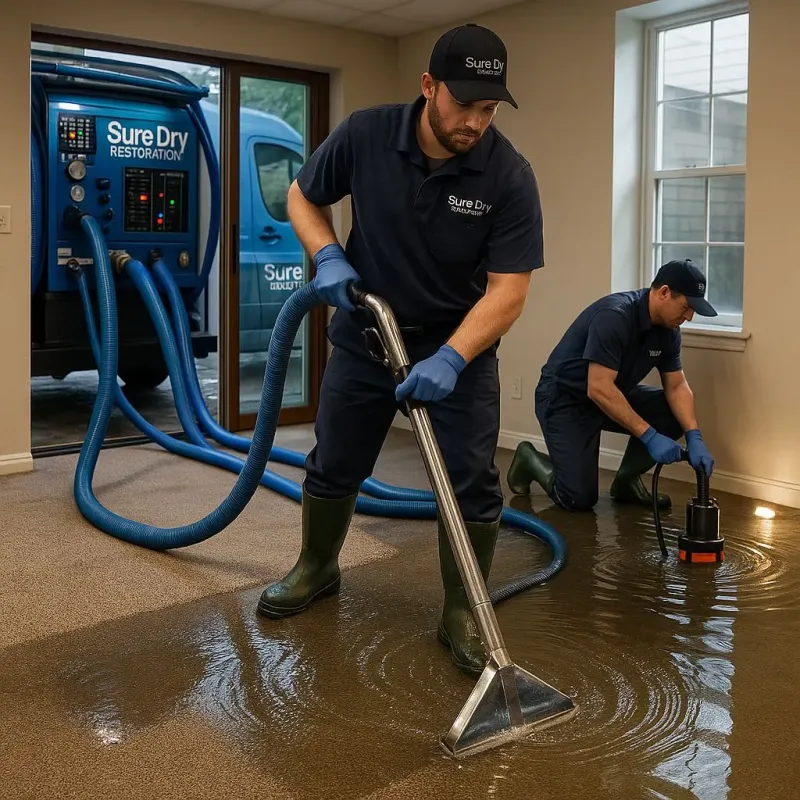 Water Extraction and Removal process in Cortland West, NY